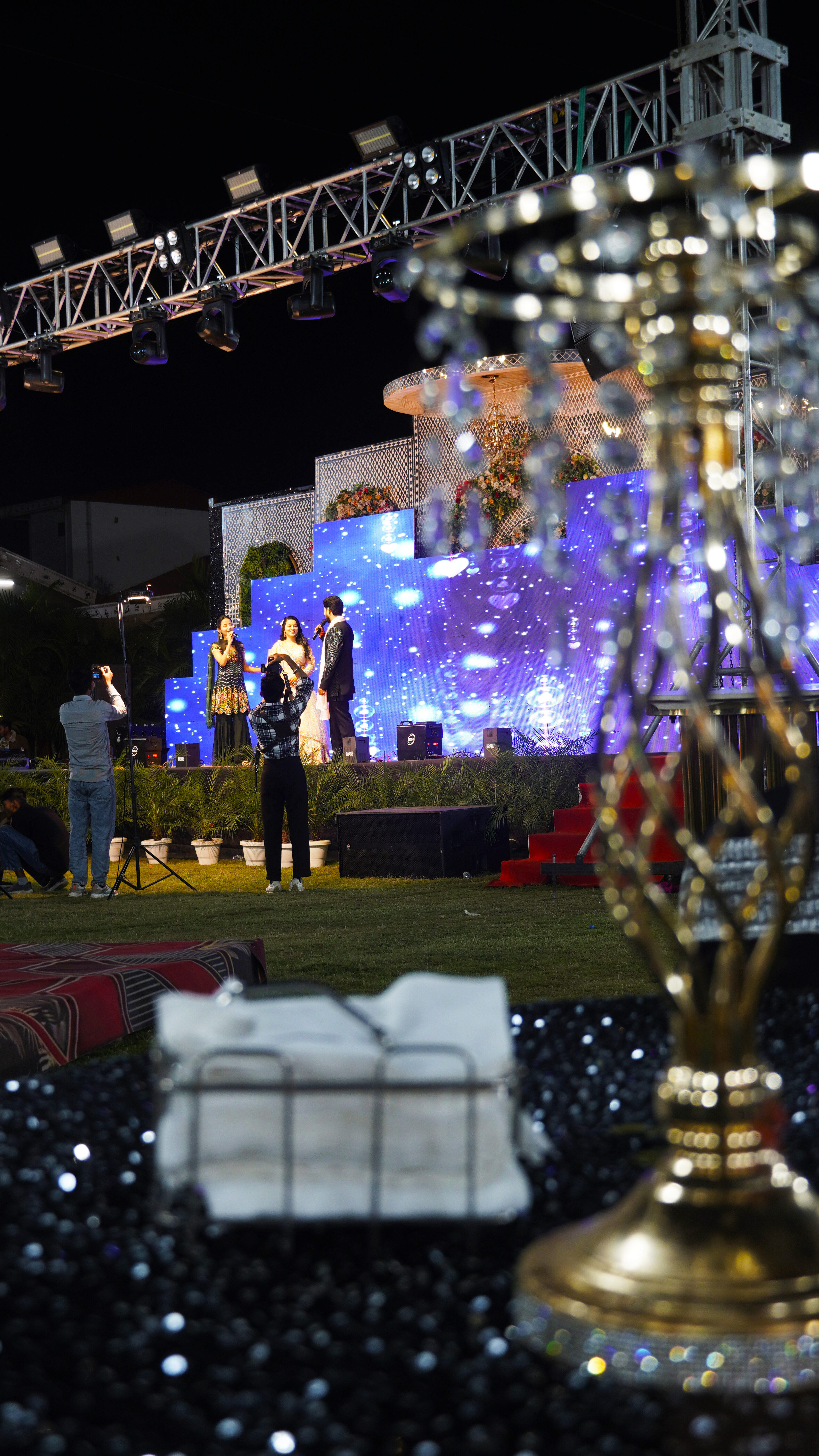 Sangeet celebration at Hotel Yashoda Privilege, Bhopal